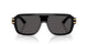 Dolce Gabbana 2025 NEW Model DG4507  501/87 Unisex Pilot Sunglasses Black Acetate with Black Lenses