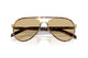 Prada NEW PILOT MODEL PR B57S 21E10R Unisex Aviator Metal Acetat Sunglass Havana Brown