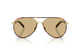 Prada NEW PILOT MODEL PR B57S 21E10R Unisex Aviator Metal Acetat Sunglass Havana Brown