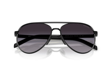 Prada NEW PILOT MODEL PR B57S AAV90A Unisex Aviator Metal Acetat Sunglass Black
