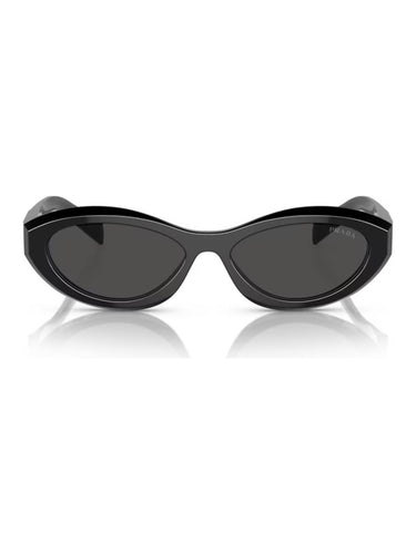 Prada PR 26ZS 16K08Z Women Cat Eye Sunglasses Black Summer Eyewear