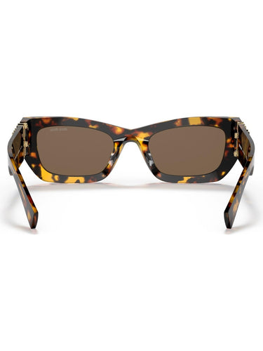 Miu Miu MU 09WS VAU06B Women Cat Eye Sunglasses Havana Sunglasses
