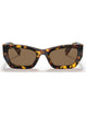 Miu Miu MU 09WS VAU06B Women Cat Eye Sunglasses Havana Sunglasses