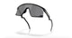 Oakley  0OO9280 928019 Unisex Sport Sunglasses Nero Opaco with Prizm Black Lenses