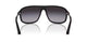 Emporio Armani EA4029 50638G MEN Sunglasses Rubber Black with Black Gradient Lenses