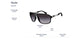 Emporio Armani EA4029 50638G MEN Sunglasses Rubber Black with Black Gradient Lenses