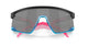 Oakley  0OO9280 928005   Unisex Sport Sunglasses Blue and pink with Black lenses