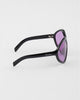 Prada 2025 NEW Model PR B21S CATWALK Sunglass Black with Purple Lenses