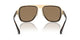 Versace VE2199 1252LA MEN Sunglasses Havana Brown Acetate and Metal combination with Brown POLARIZED Lenses
