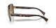 Versace VE2199 1252LA MEN Sunglasses Havana Brown Acetate and Metal combination with Brown POLARIZED Lenses