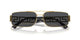 Versace VE2257 100287 MEN Sunglasses Gold Metal with Black Lenses
