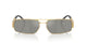 Versace VE2257 100230 MEN Sunglasses Gold Metal with Silver Mirror Lenses