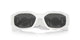 Versace BIGGIE VE4361 401/87 Unisex Sunglasses White Acetate with Dark Grey Lenses