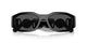 Versace BIGGIE VE4361 GB1/87 Unisex Sunglasses Black Acetate with Black Lenses