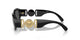 Versace BIGGIE VE4361 GB1/85 Unisex Sunglasses Black Acetate with Yellow Lenses