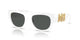 Versace VE4479U 314/87 Woman White Acetate Sunlasses Black Lens