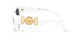 Versace VE4479U 314/87 Woman White Acetate Sunlasses Black Lens