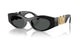 Versace BIGGIE Collection VE4480U GB1/87 Woman Sunglasses Black Acetate with Black Lenses