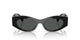 Versace BIGGIE Collection VE4480U GB1/87 Woman Sunglasses Black Acetate with Black Lenses