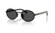 Prada NEW ROUND MODEL PR B56S AAV08Z Unisex Round Metal Acetat Sunglass Black