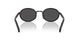 Prada NEW ROUND MODEL PR B56S AAV08Z Unisex Round Metal Acetat Sunglass Black