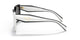 Prada PR 15WS 09Q5S0 Woman Sunglasses Black Frame with White Temples