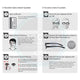 UV400 Hexagonal Woman Fashion Sunglasses Sanches Eyewear Black Brown Frame Black Gradient Lens PK01-CLK02
