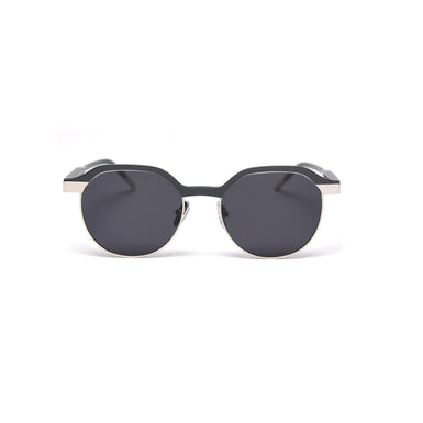UV400 Hexagonal Unisex Fashion Sunglasses Sanches Eyewear Grey Frame Smoked Grey Lens PK13-CLK03