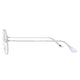 Pilot Retro Eyewear Sanches Silver Optical Metal Frame Large 59*14