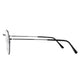 Round Retro Eyewear Sanches Smoked Grey / Gunmetal Optical Frame